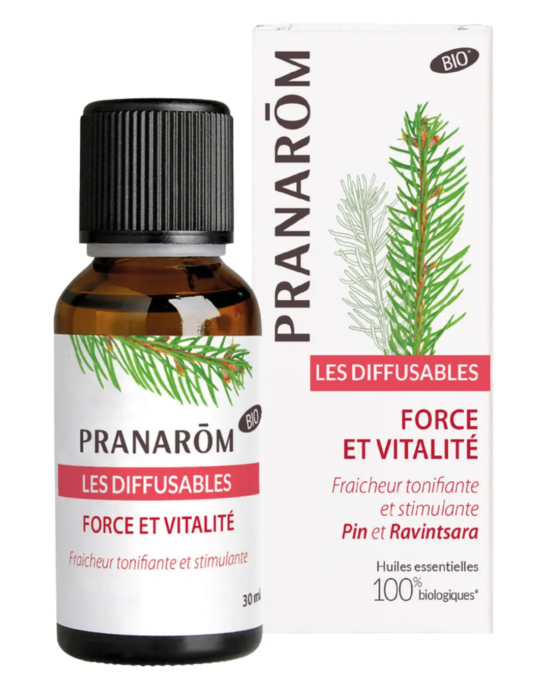 [724Ph240010137] Force et Vitalité Bio 30ml Pranarôm