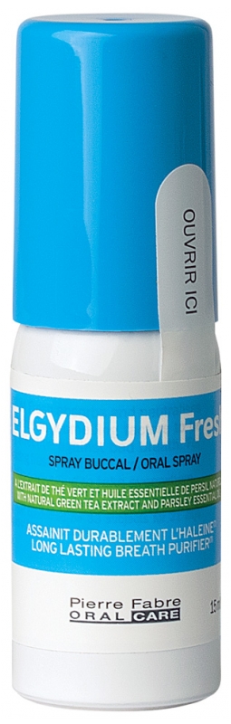 [724Ph240010293] Fresh Spray Buccal 15ml Elgydium 