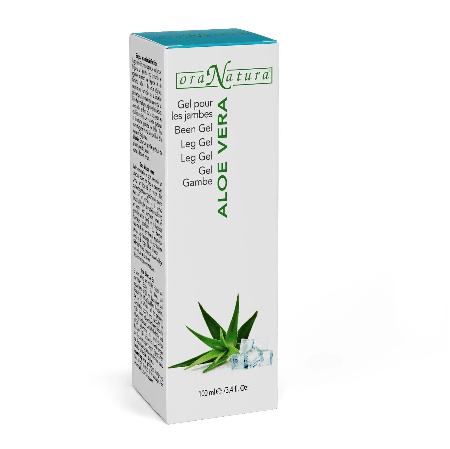 [724Ph240010348] Ora Natura Gel pour les Jambes Aloe Vera 100ml