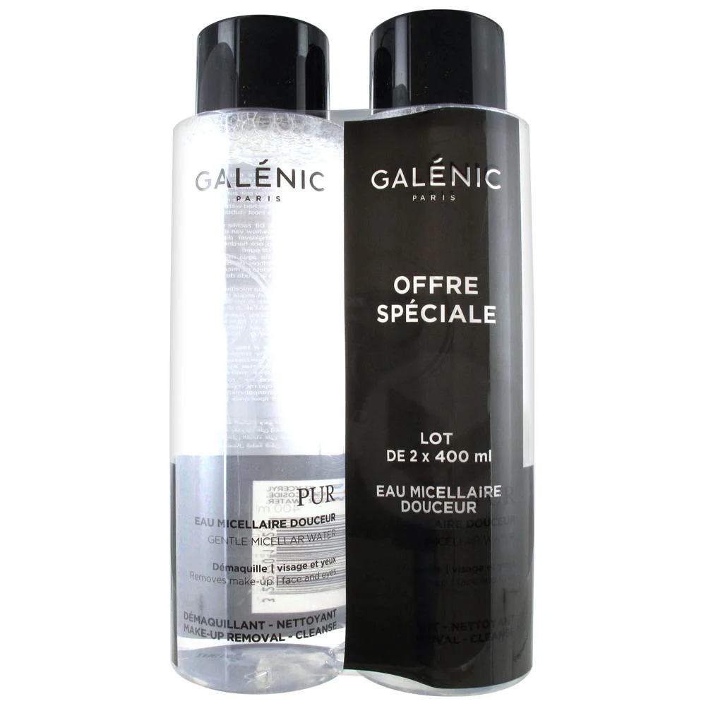 [724Ph240010600] Pur Eau Micellaire Douceur 2 x 400ml Galénic