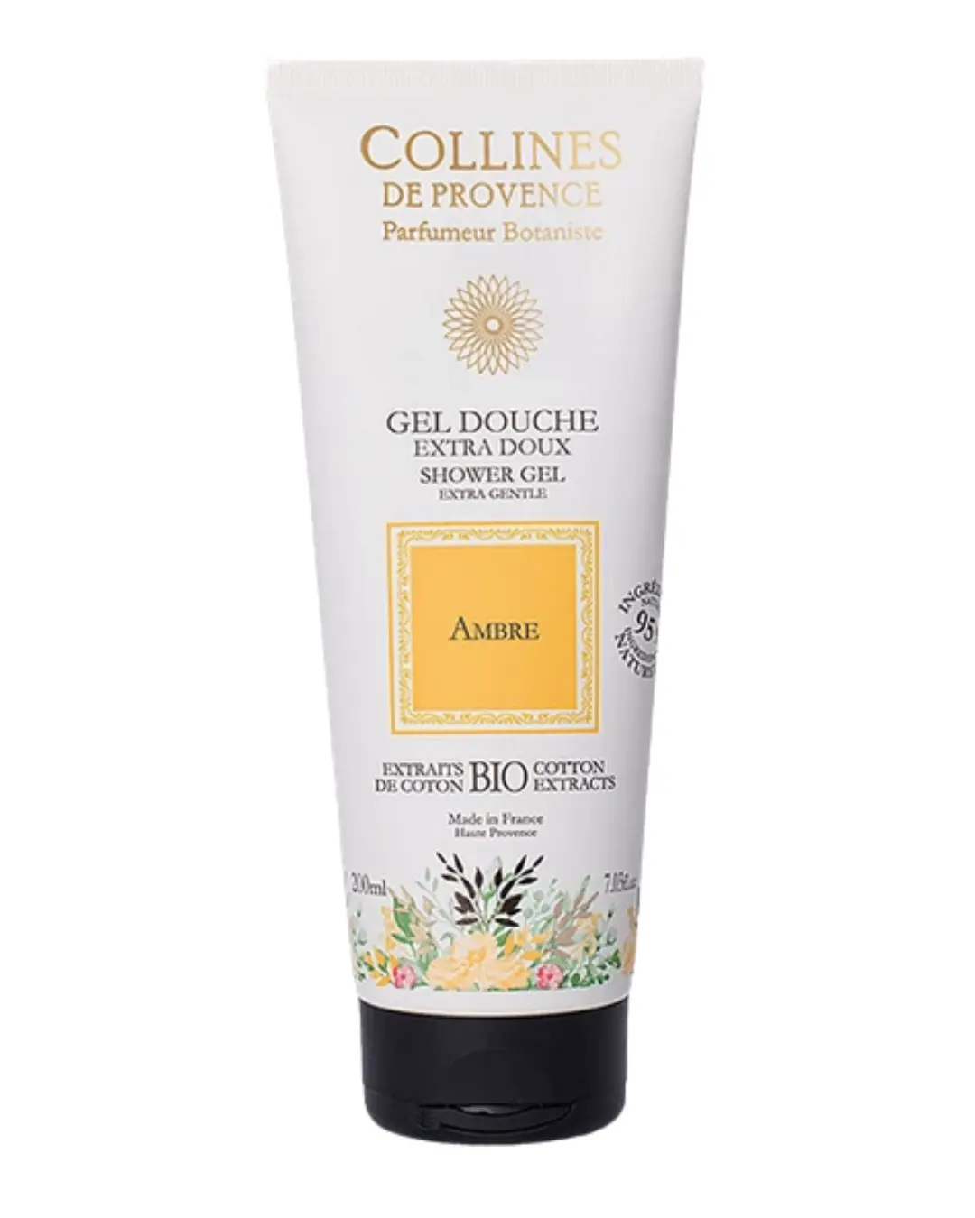 [724Ph240010781] Gel Douche Ambre 200ml Collines de Provence