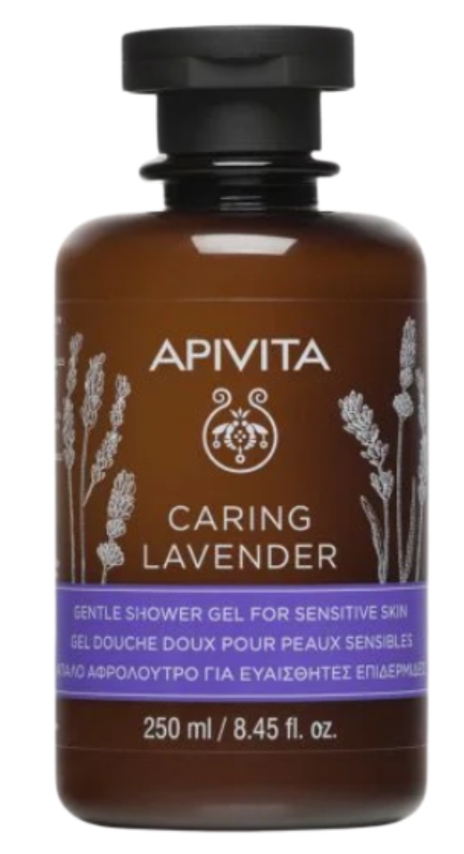 Gel Douche Doux pour Peaux Sensibles Caring Lavender Apivita