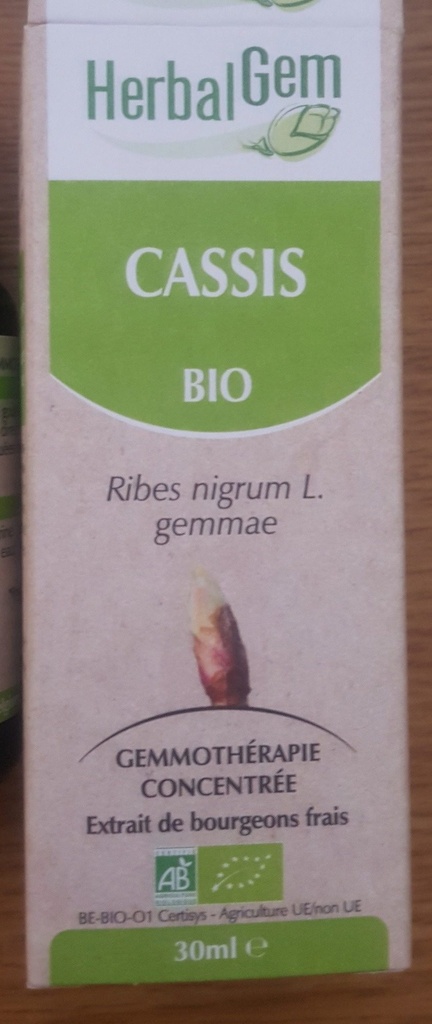 [724Ph240012073] Cassis Bio 30ml HerbalGem