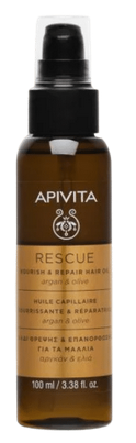 [724Ph240012359] Huile Capillaire Rescue Apivita