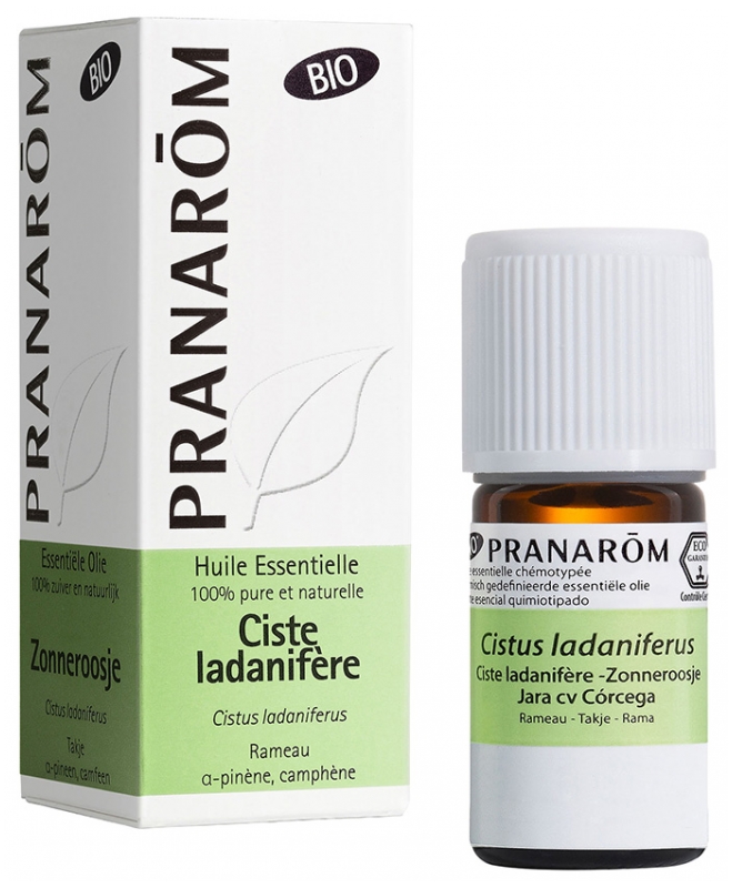 [724Ph240012373] Huile Essentielle Ciste Ladanifère Bio 5ml Pranarôm