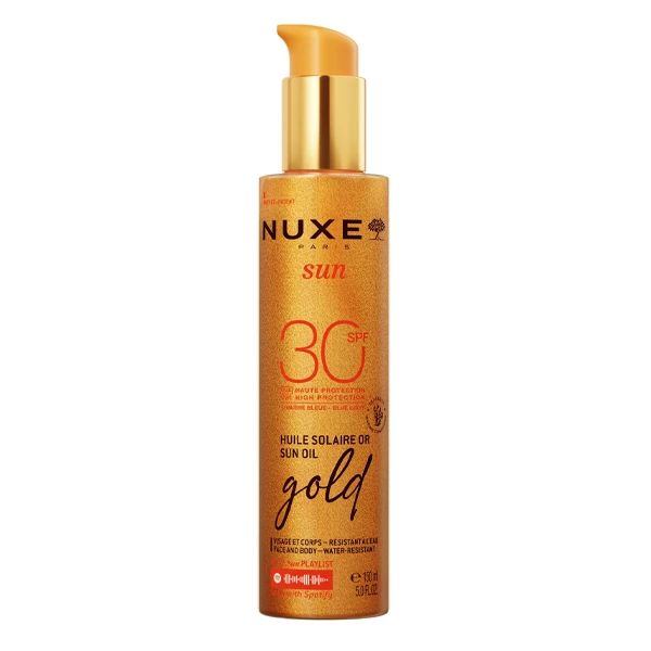[724Ph240012461] Huile Solaire SPF30 Gold 150ml Nuxe Sun