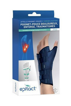 [724Ph240001479] Attelle Poignet Pouce Droit Immobilisation Epitact
