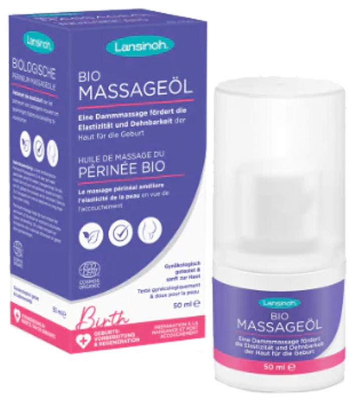 [724Ph240015103] Lansinoh Huile de massage du périnée bio