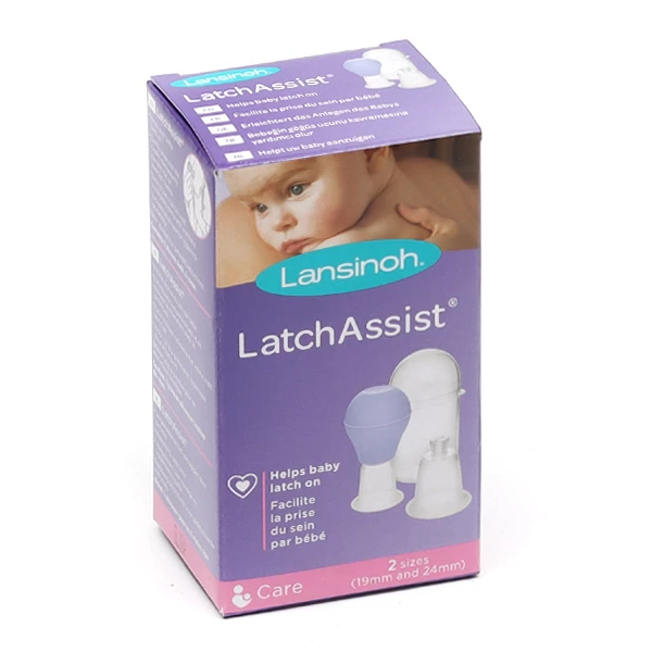 [724Ph240015118] Lansinoh Poire pour mamelons Latch Assist