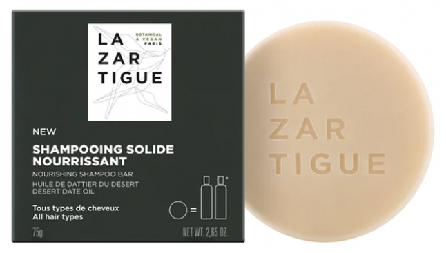 Lazartigue Shampoing Solide Nourrissant 75g