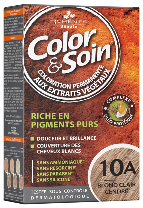 [724Ph240015585] Color & Soin Blond clair cendre 10A Les 3 Chênes