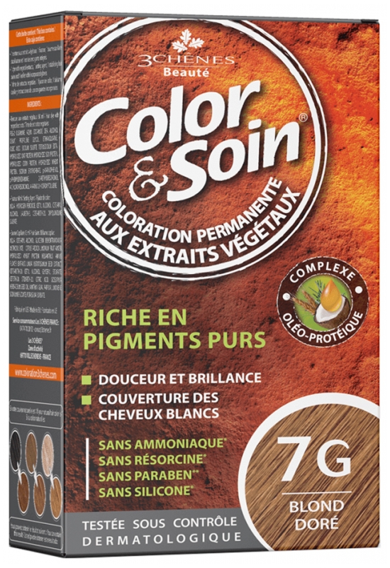 Color & Soin Blond doré 7G Les 3 Chênes