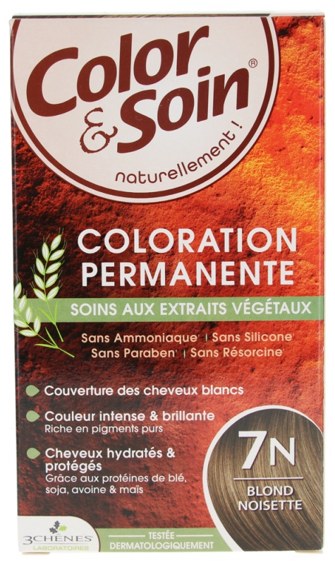 Color & Soin Blond noisette 7N Les 3 Chênes 