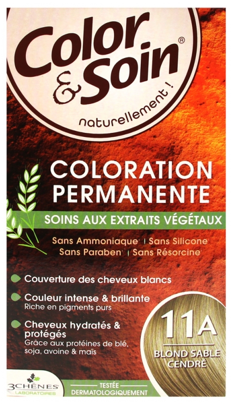 [724Ph240015596] Color & Soin Coloration Blond sable cendre 11A Les 3 Chênes 