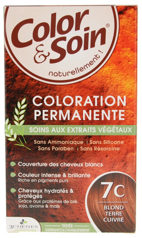 Color & Soin Blond terre cuivre Les 3 Chênes 