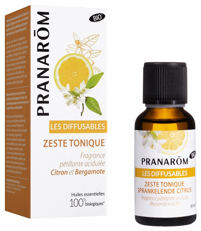 [724Ph240015674] Les Diffusables Zeste Tonique Bio 30ml Pranarôm 