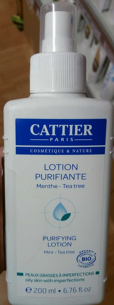 [724Ph240016006] Cattier Lotion Purifiante Bio 200 ml