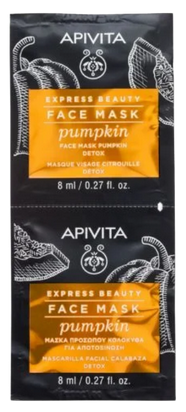 [724Ph240017100] Masque Visage Détox à la Citrouille Express Beauty Apivita