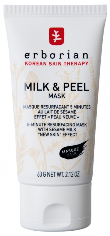 Milk & Peel Masque Resurfaçant 5 Minutes au Lait de Sésame 60 g Erborian
