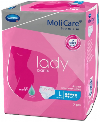 [724Ph240017859] Molicare Premium Lady Pants 7 Gouttes L Hartmann