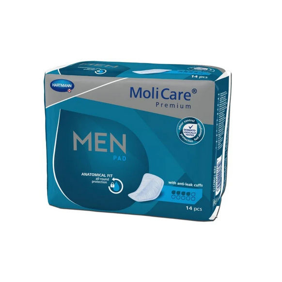 [724Ph240017863] Molicare Premium Men Pad 4 Gouttes Hartmann