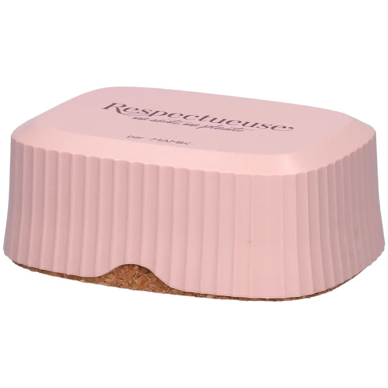 [724Ph240001784] Boîte de Transport Rose pour Cosmétiques Solides Respectueuse