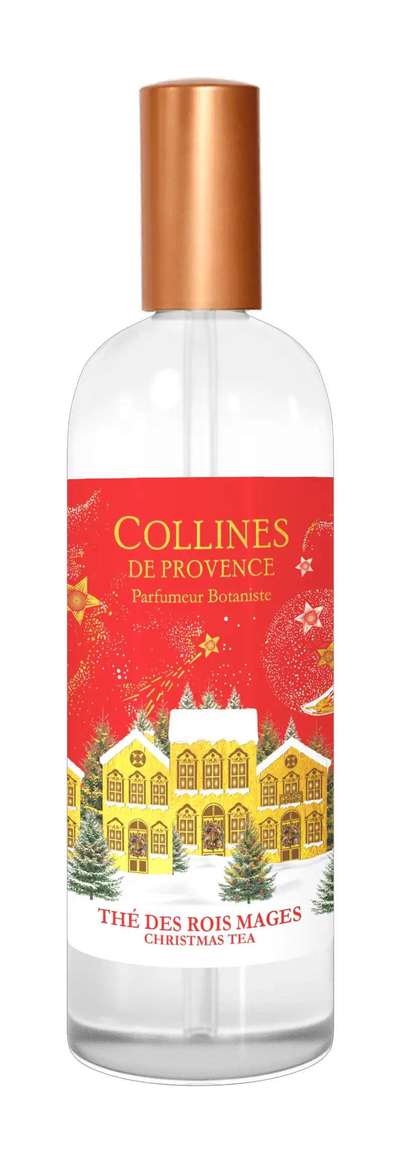 [724Ph240020694] Parfum d'Intérieur Thé des Rois Mages 100ml Collines de Provence