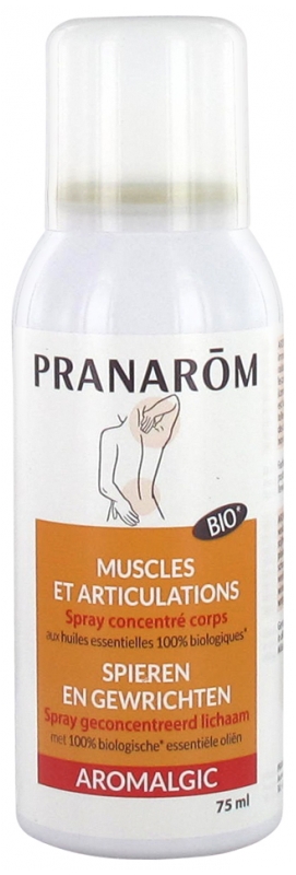 [724Ph240022165] Aromalgic Spray Muscles et Articulations Bio 75ml Pranarôm 