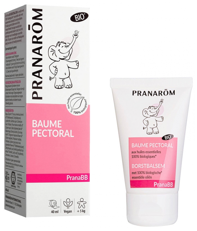 [724Ph240022427] PranaBB Baume Pectoral Bio 40ml Pranarôm