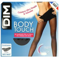 [724Ph240022503] Body Touch collant femme voile noir mat 20D T4  Dim