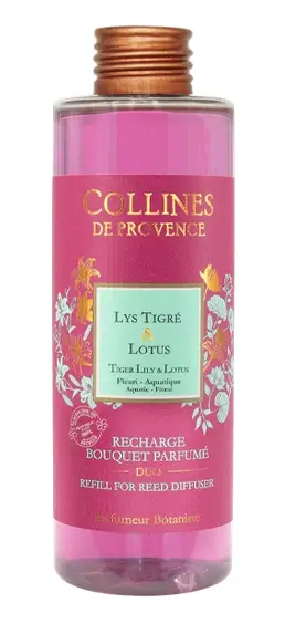 [724Ph240023252] Recharge Lys Tigré & Lotus 200ml Collines de Provence