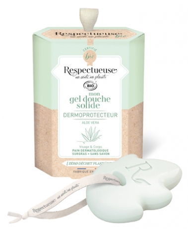 [724Ph240023431] Respectueuse Mon Gel Douche Solide Dermoprotecteur Bio 75 g
