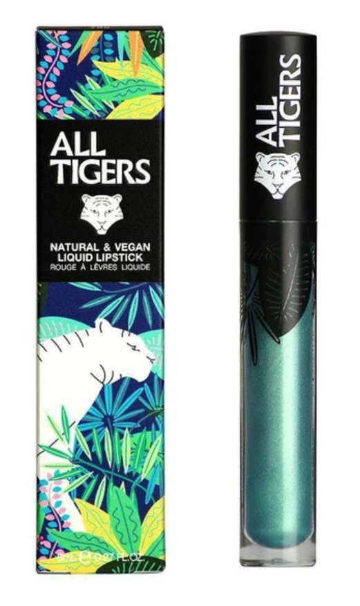 [724Ph240023875] Rouge à Lèvres Liquide Green Metal All Tigers