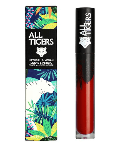 [724Ph240023883] Rouge à Lèvres Liquide Rouge Bordeaux All Tigers