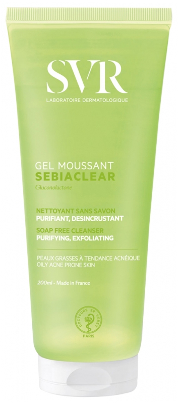 [724Ph240024203] Sebiaclear Gel Moussant 200ml SVR