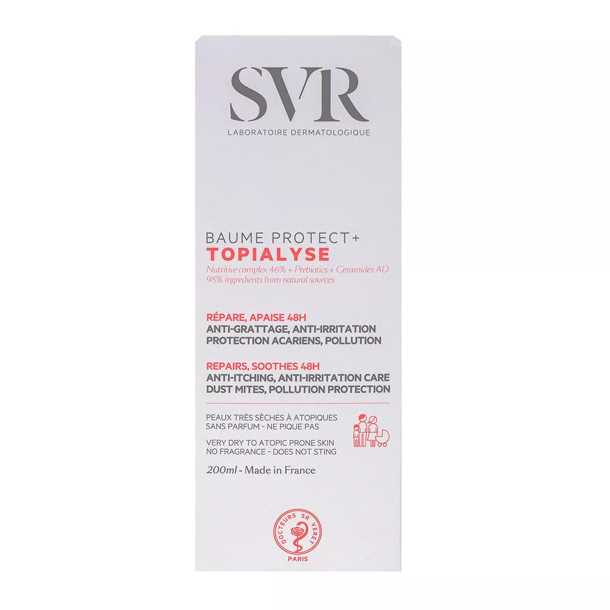 Topialyse Baume Protect+ 200ml SVR