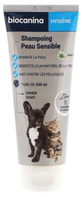 [724Ph240025090] Shampoing Peau Sensible 200ml Biocanina 