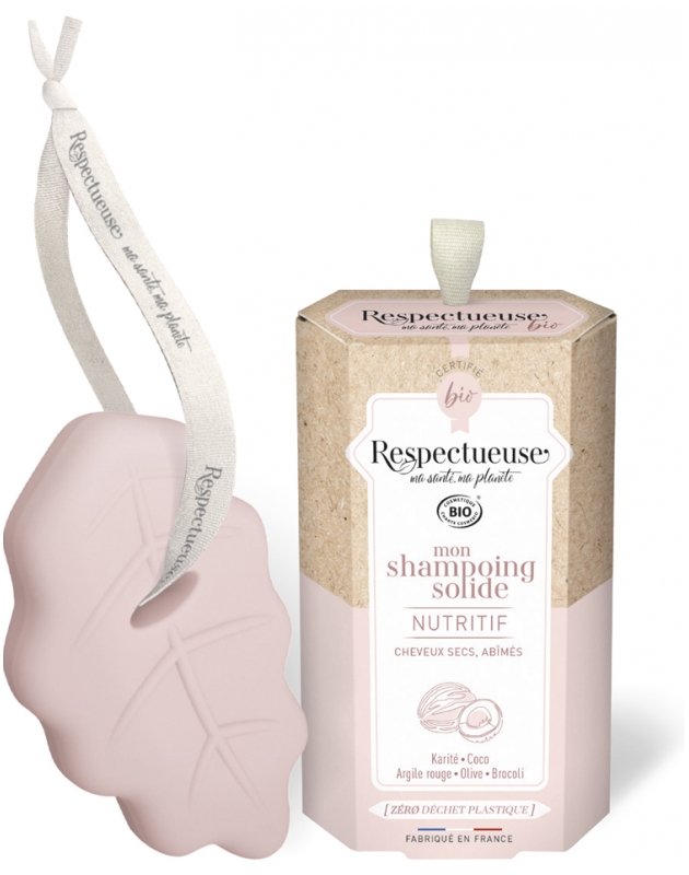 [724Ph240025098] Mon Shampoing Solide Nutritif Bio 75g Respectueuse 