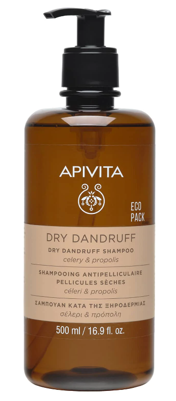 [724Ph240025113] Shampooing Antipelliculaire Pellicules Sèches Apivita