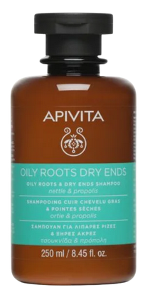 [724Ph240025161] Shampooing Oily Roots Dry Ends Apivita