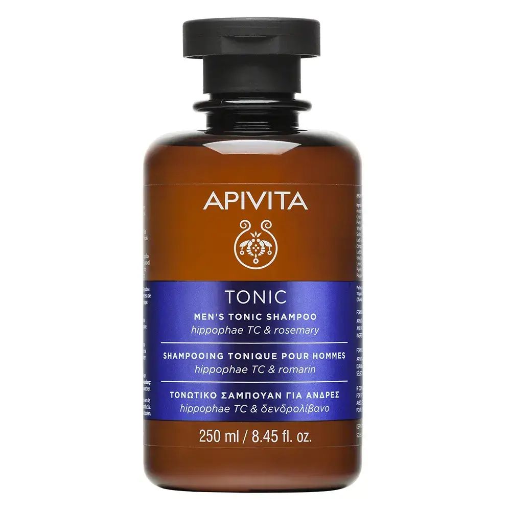 [724Ph240025188] Shampooing Tonique pour Hommes Tonic Apivita