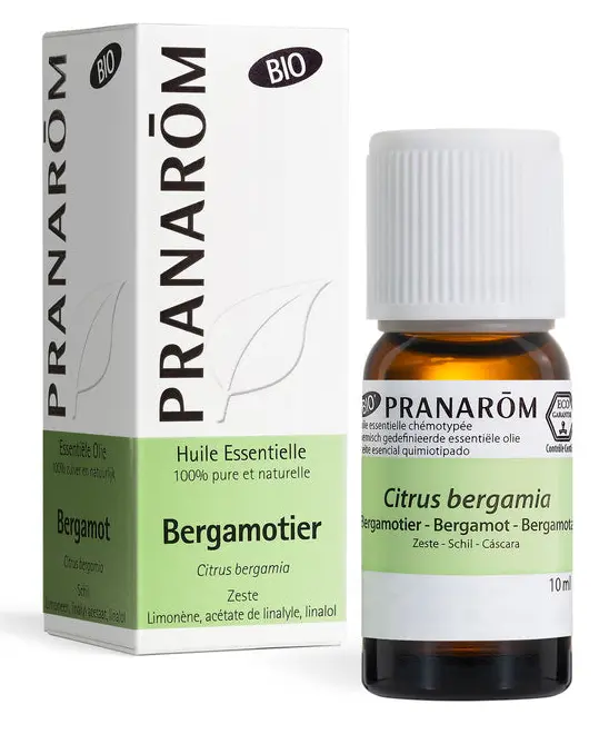 [724Ph240002527] Bergamotier Zeste Bio 10ml Pranarôm
