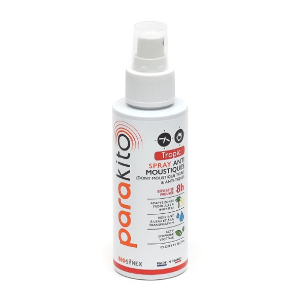 [724Ph240025865] Spray anti moustique Tropic Parakito 