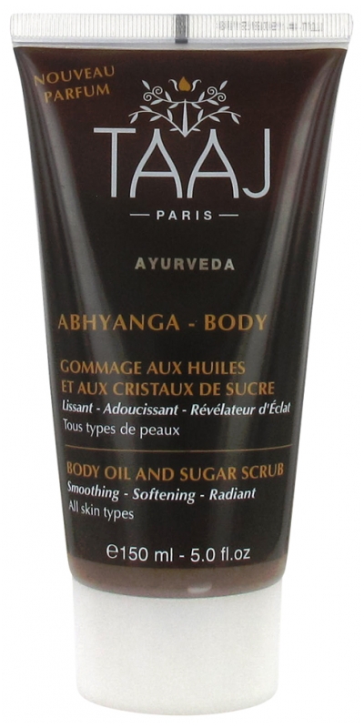 Abhyanga Gommage aux Huiles et aux Cristaux de Sucre 150 ml Taaj