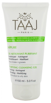 Jaïpure Gel Nettoyant Purifiant 150 ml Taaj 