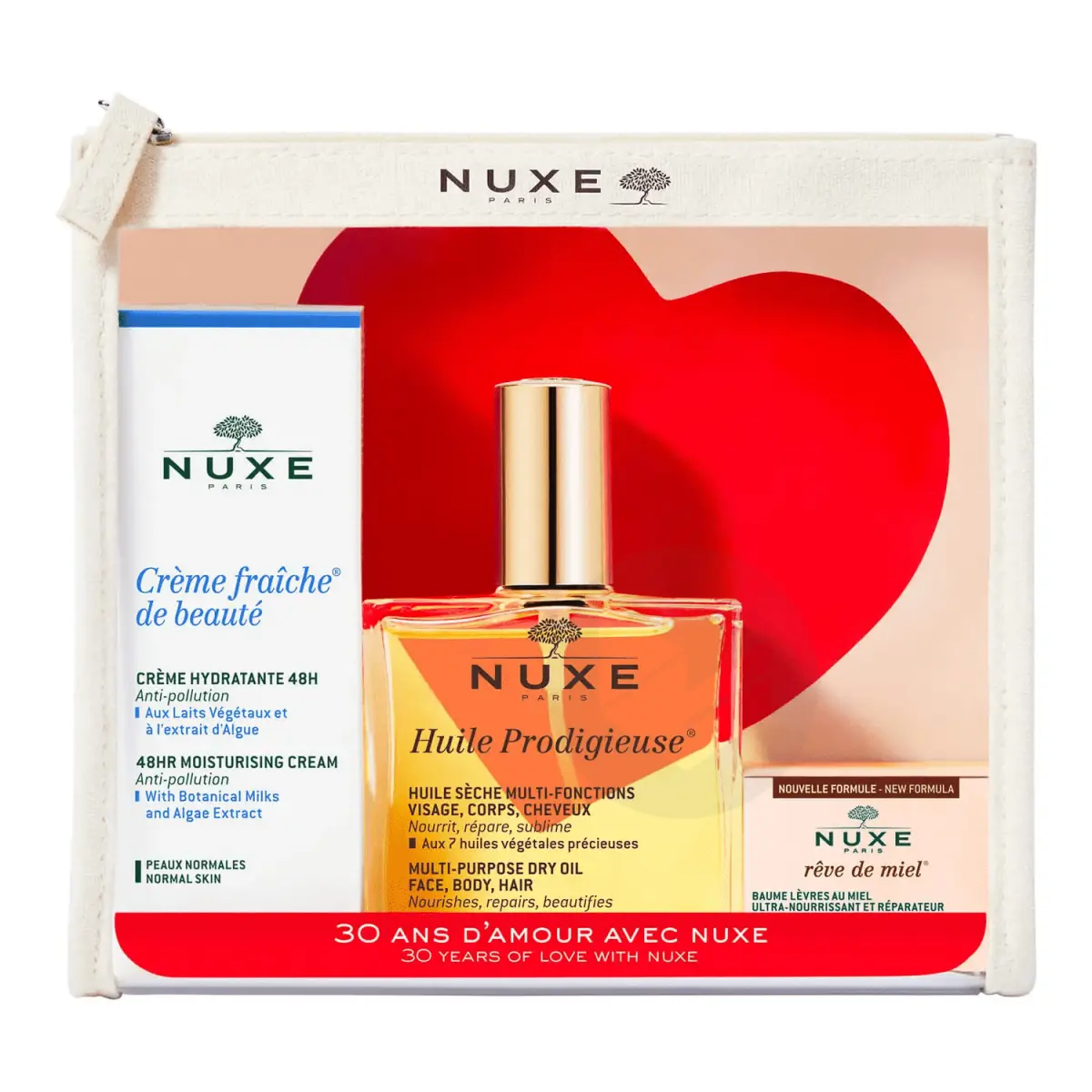 [724Ph240027287] Trousse Anniversaire 30 Ans d'Amour Nuxe