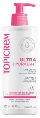 [724Ph240027375] Topicrem Ultra-Hydratant Lait Corps 500 ml