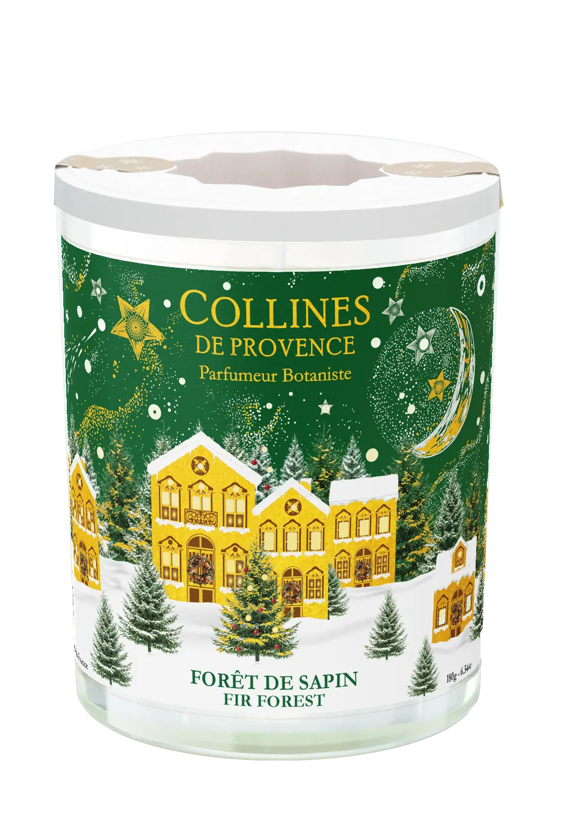 [724Ph240029535] Bougie Parfumée Forêt de Sapin Collines de Provence (180g)