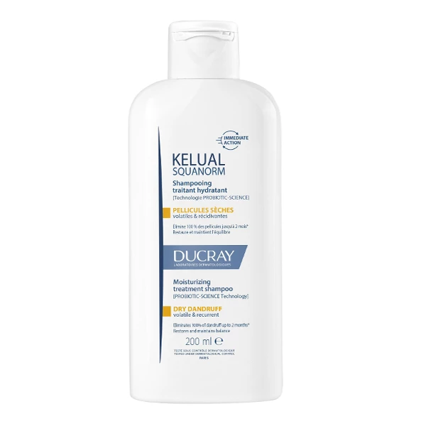 [724Ph240029632] Kelual Squanorm Shampooing Pellicules Sèches Ducray (400ML)
