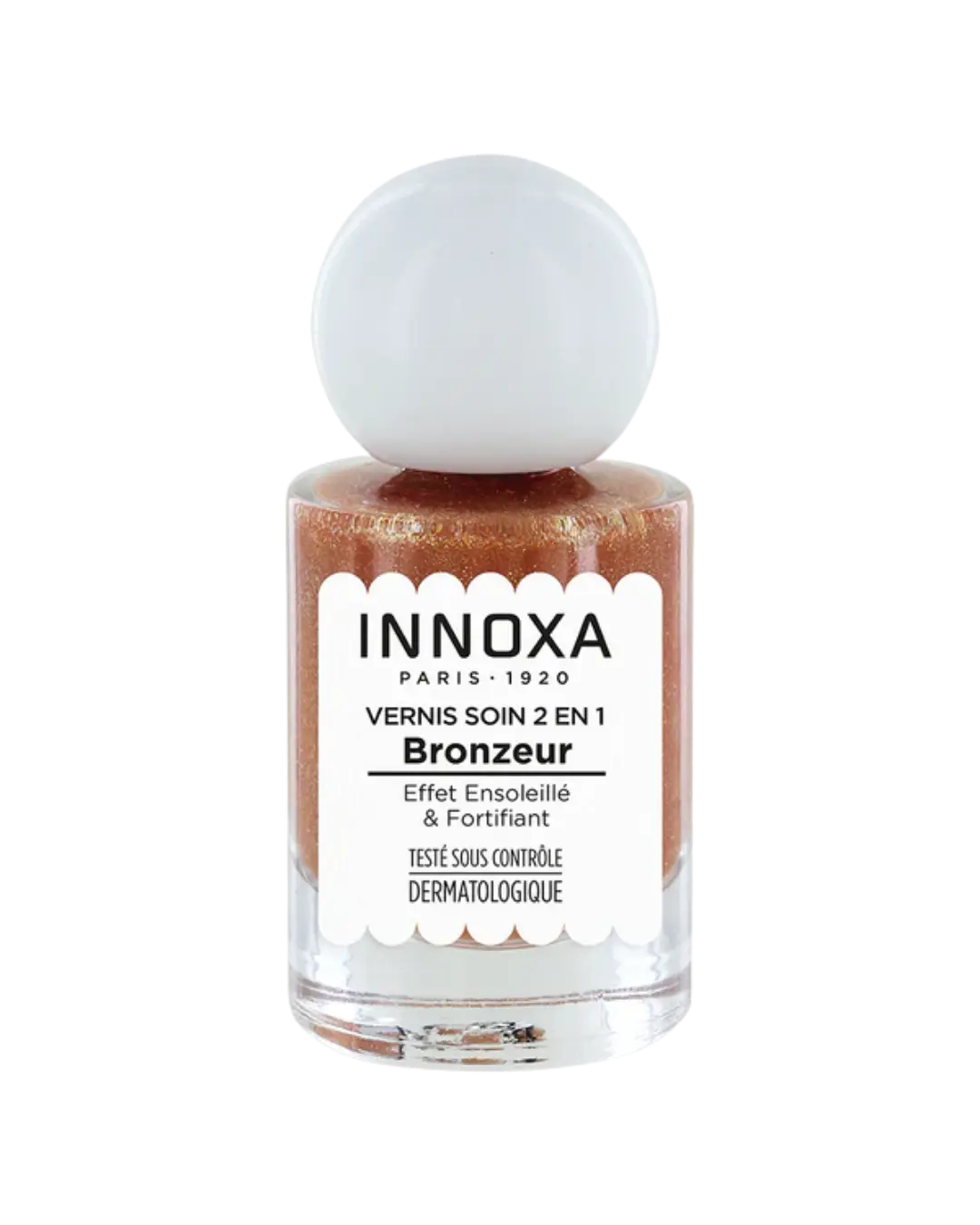 Vernis Soin 2en1 Bronzeur 10ml Innoxa